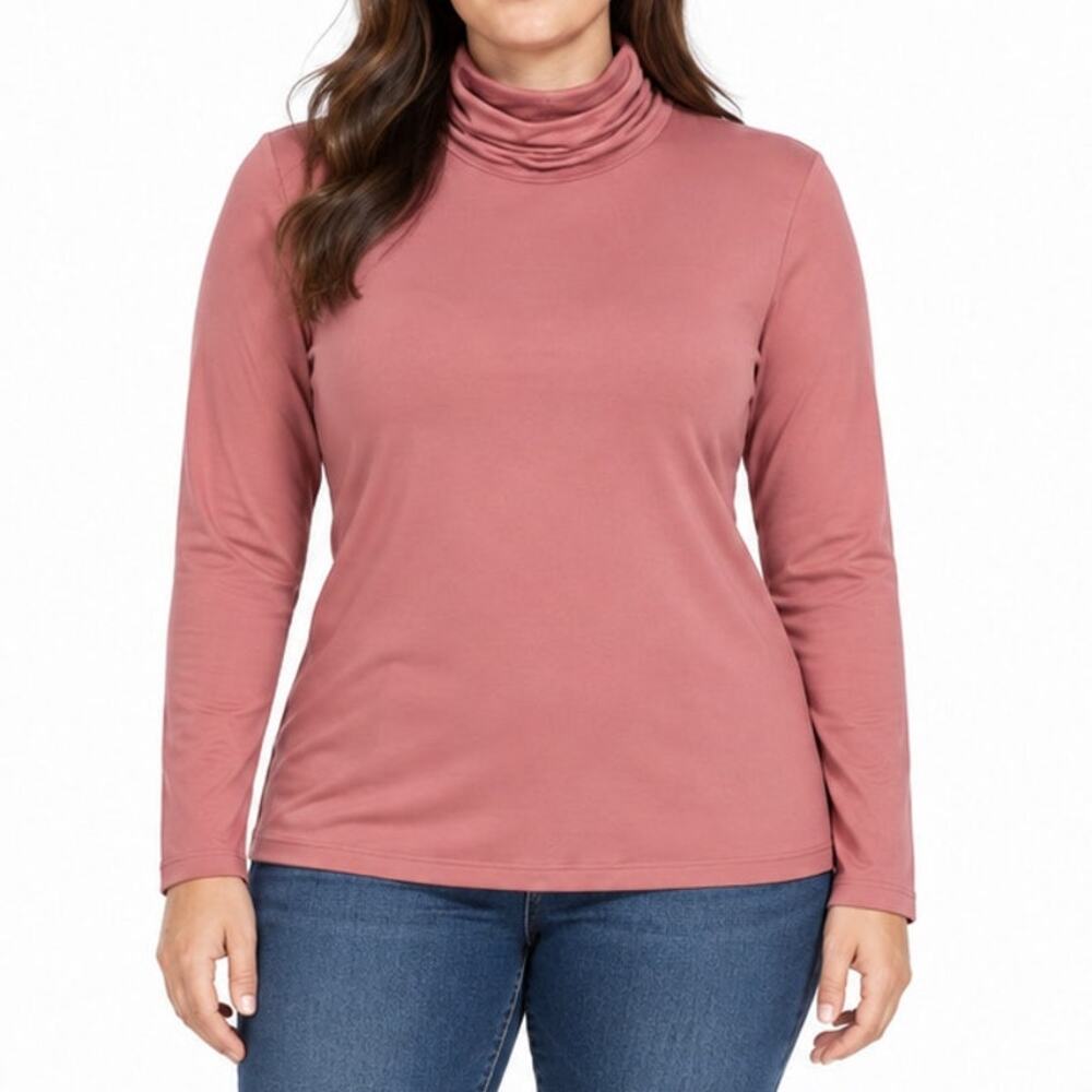 NWT Diana Belle Mauve Stretch Top XL
